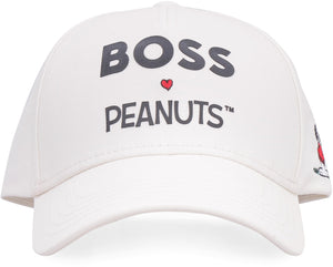 BOSS x PEANUTS - Printed baseball cap-1